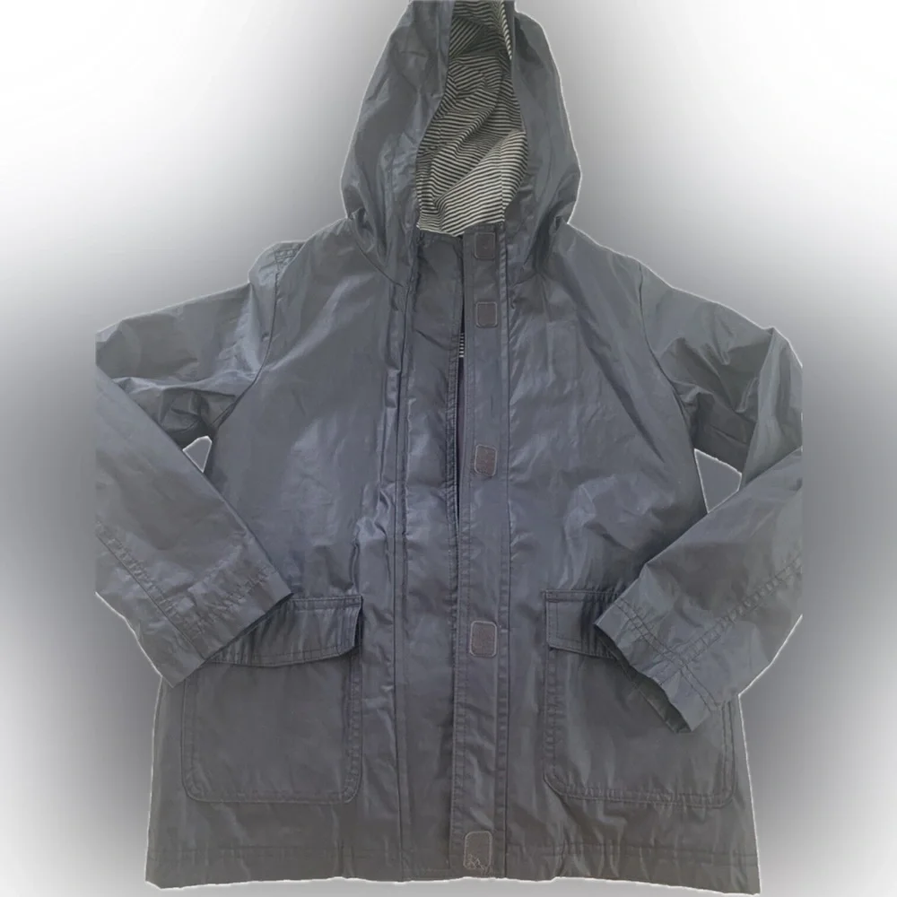 GAP | Kids Navy Blue Hooded Jacket raincoat